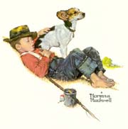 A Boy and his Dog: Adventurers, Norman Rockwell