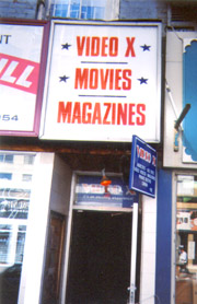 Video X, 582 Yonge St. Novelties, Sex Toys, Adult Videos, Magazines, Private Booths, Cinema