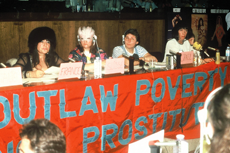 Sex workers protest, Brussels, October 17, 2005