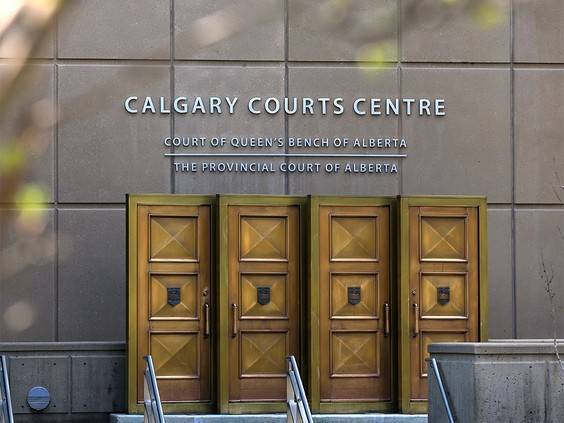 The Calgary Courts Centre was photographed on Monday, May 3, 2021. PHOTO: Gavin Young, Postmedia
