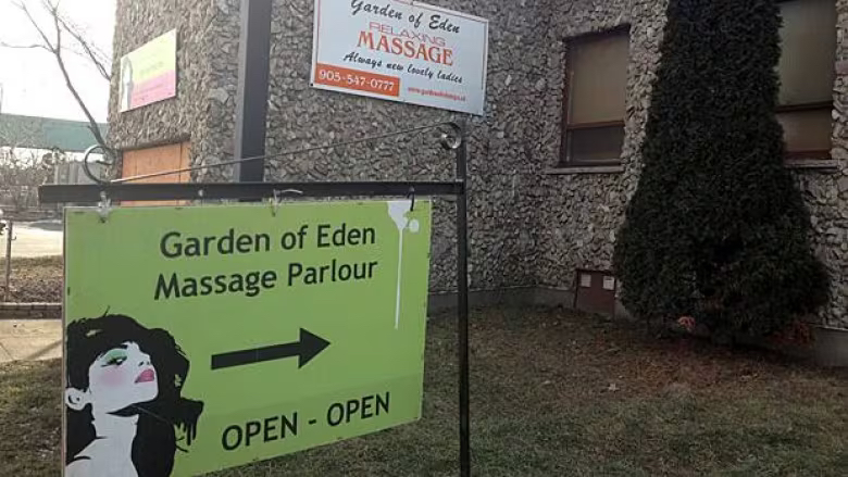 The owner of the Garden of Eden spa says the increased licensing fee for Hamilton's two legal body rub parlours is unfair. PHOTO: Samantha Craggs, CBC