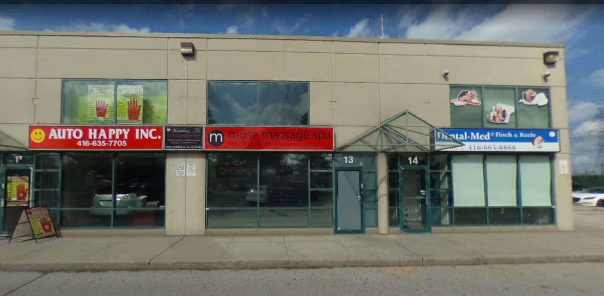 This spa in a Toronto strip mall holds one of the city's 25 body rub licences. PHOTO: Google