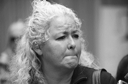 Susie Kinshella, sister of missing woman Wendy Crawford. Kinshella wants a verdict on behalf of her sister. PHOTO: Glenn Baglo, Vancouver Sun.