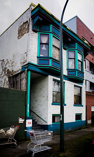 Alice Bernard's Place, 514 Alexander, built as a brothel in 1912.
