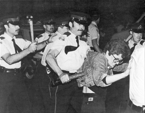 Toronto Gay Bathhouse Raids Riot, February 6, 1981