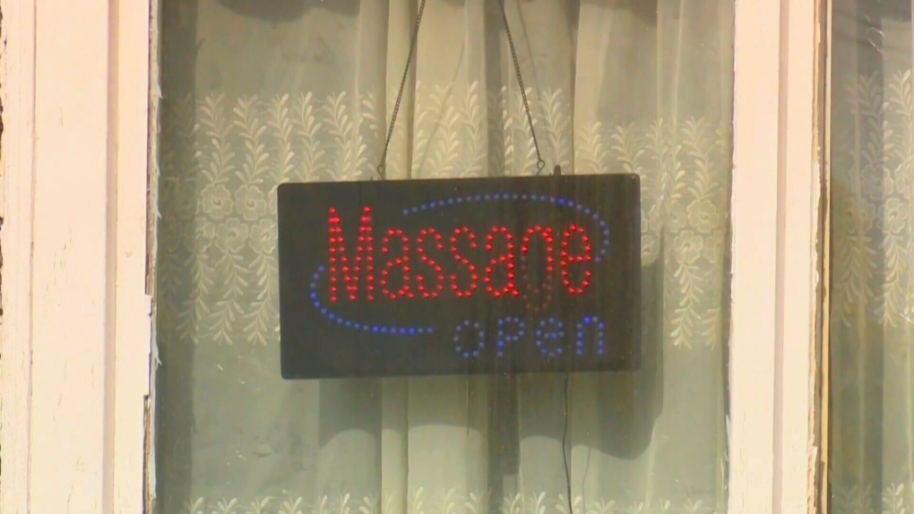 Massage signage