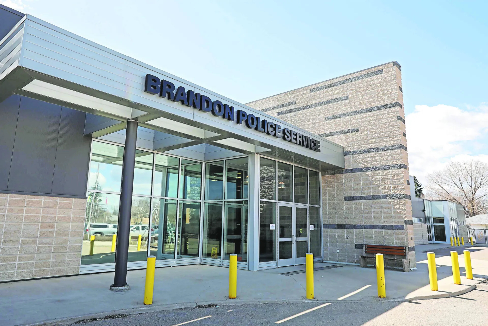 The Brandon Police Service station at 10th Street and Victoria Avenue. PHOTO: File