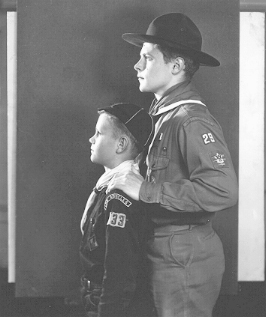 Study Photo for Cover of Boy Scouts of America, Luther Anson Todd