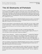 David Tsubouchi and the 40 Stomachs of Parkdale. Deborah Waddington, 1996.